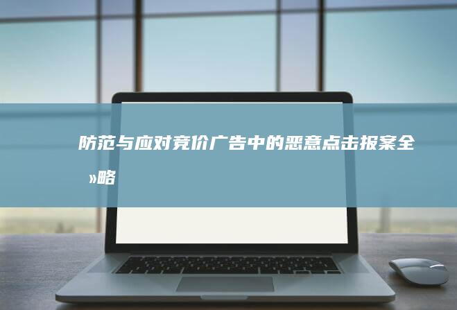 防范与应对：竞价广告中的恶意点击报案全攻略